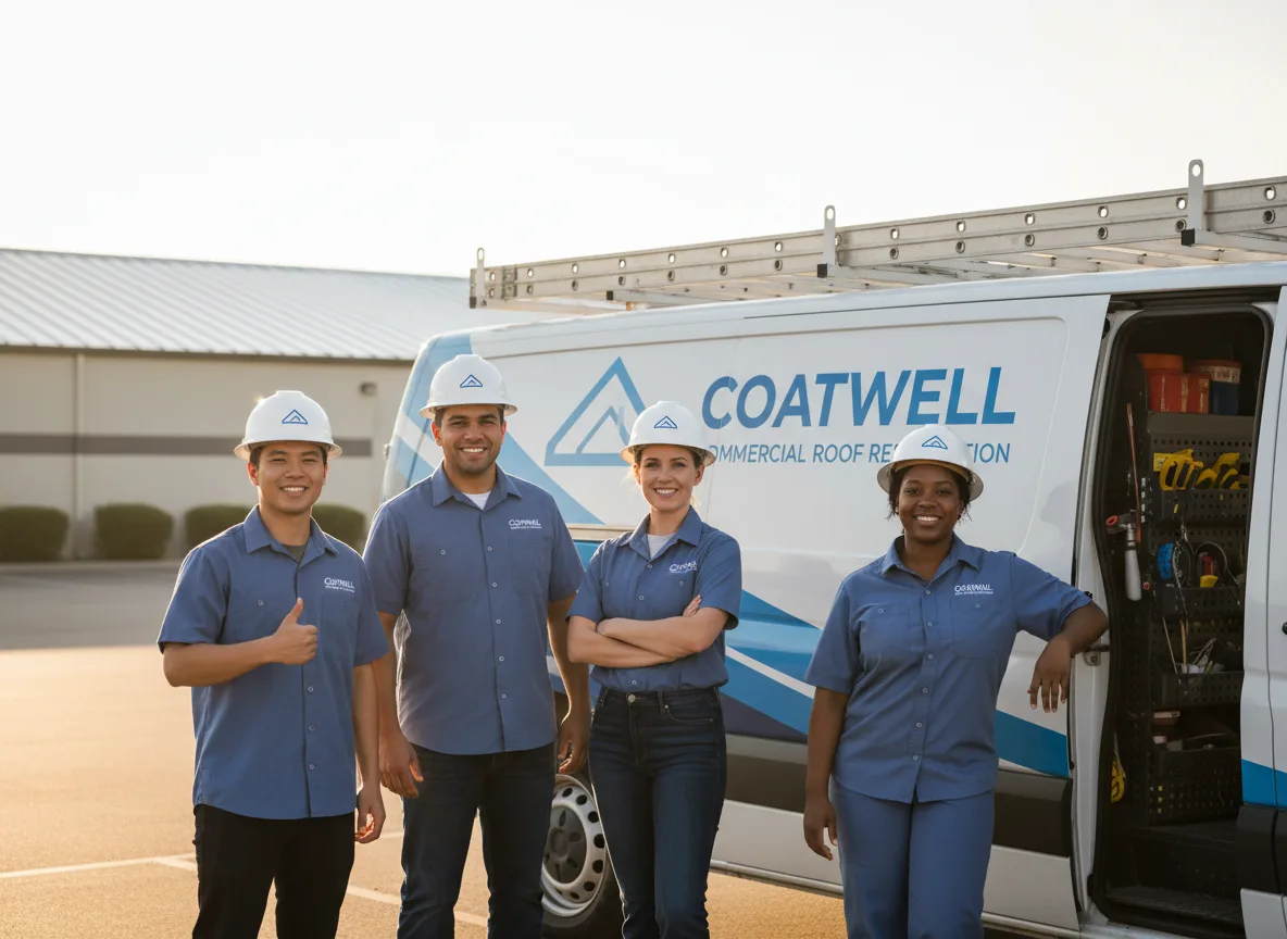 Commercial roof coating company in Auburn, NH